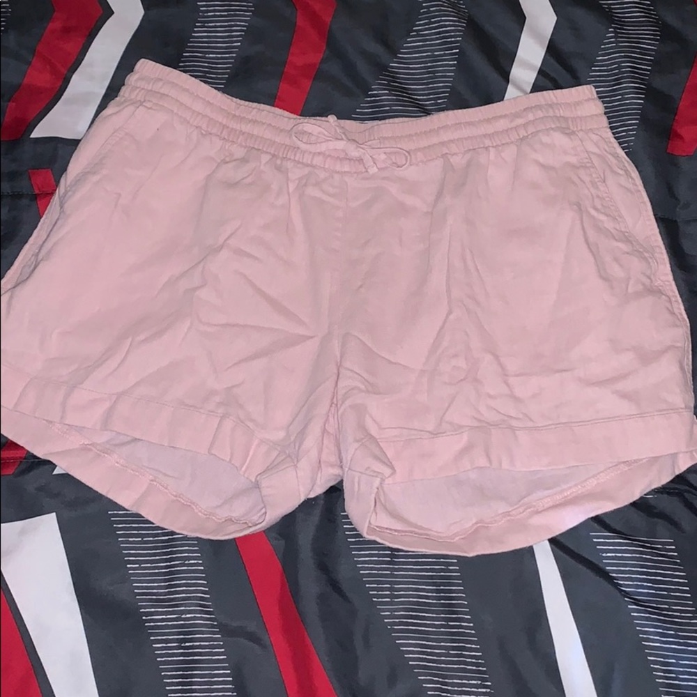 OLD NAVY PINK LINEN SHORTS